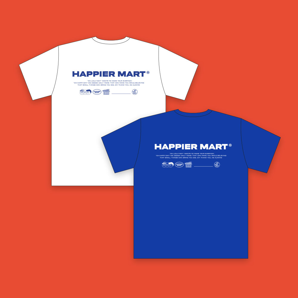 [Apparel] HAPPIER MART T-shirts
