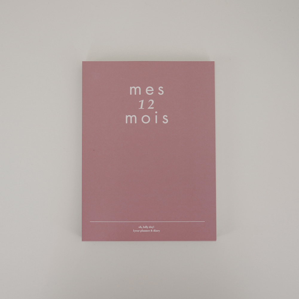[Diary] Mes 12 Mois_02_dry rose