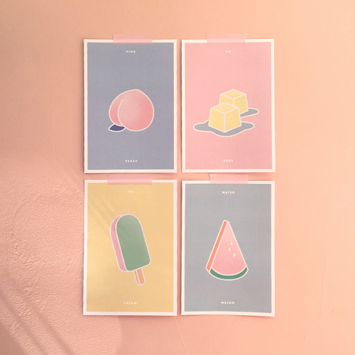 [Poster] Mini size_delicious summer set